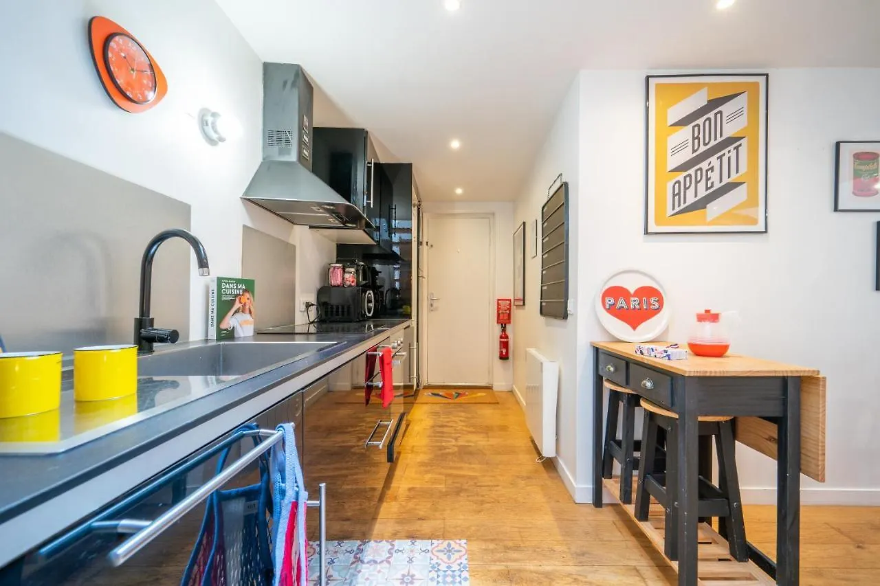 Loft Familial Au Coeur De Paris Avec Clim, Arcade Et Baby-Foot Proche Republique Et Canal St Martin France