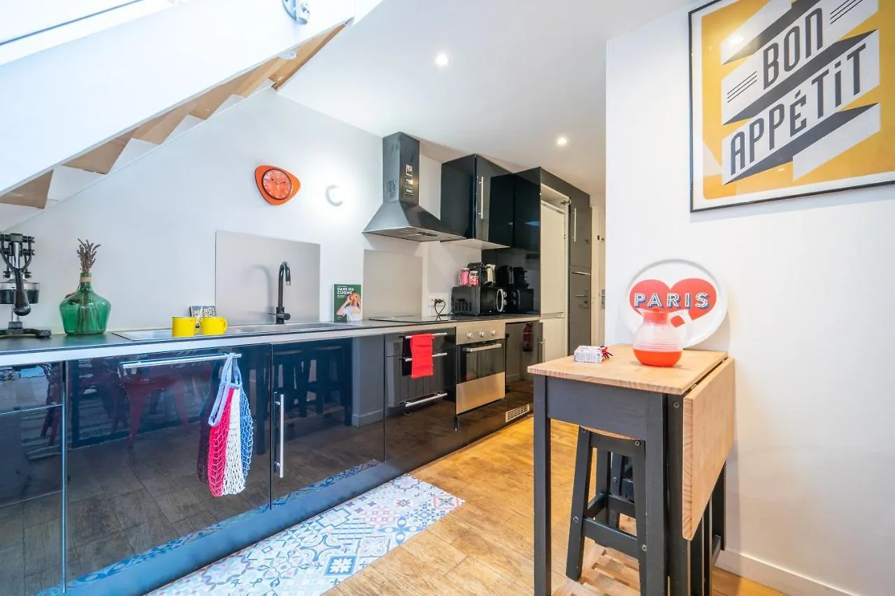 Loft Familial Au Coeur De Paris Avec Clim, Arcade Et Baby-Foot Proche Republique Et Canal St Martin 0*,