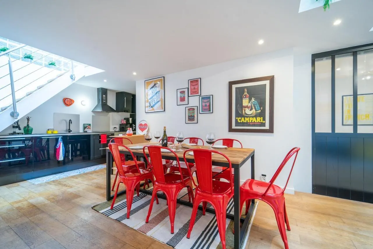 Loft Familial Au Coeur De Paris Avec Clim, Arcade Et Baby-Foot Proche Republique Et Canal St Martin