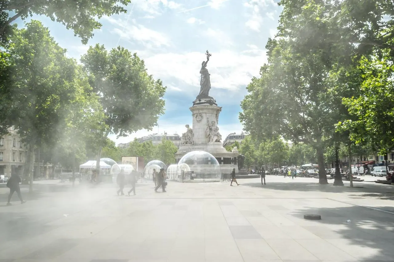 Apartmán Loft Familial Au Coeur De Paris Avec Clim, Arcade Et Baby-Foot Proche Republique Et Canal St Martin